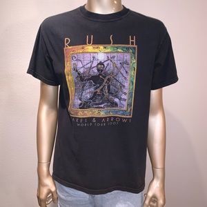 Rush World Tour 2007 band tee